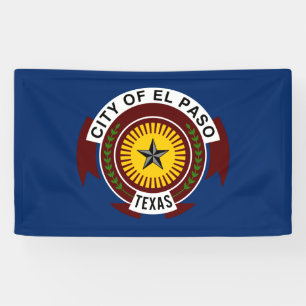 Lona Bandera de El Paso (Texas)