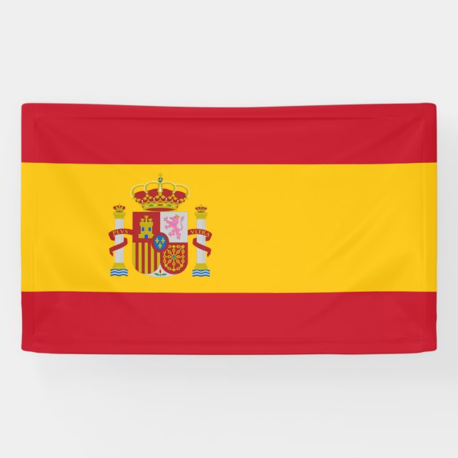 Lona Bandera de España (Horizontal)