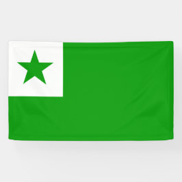 Lona Bandera de esperanto
