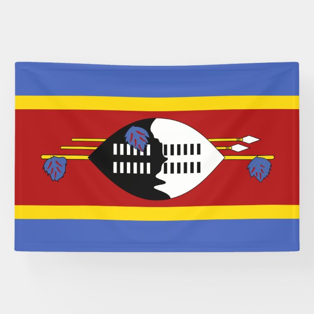 Lona Bandera de Eswatini (Horizontal)