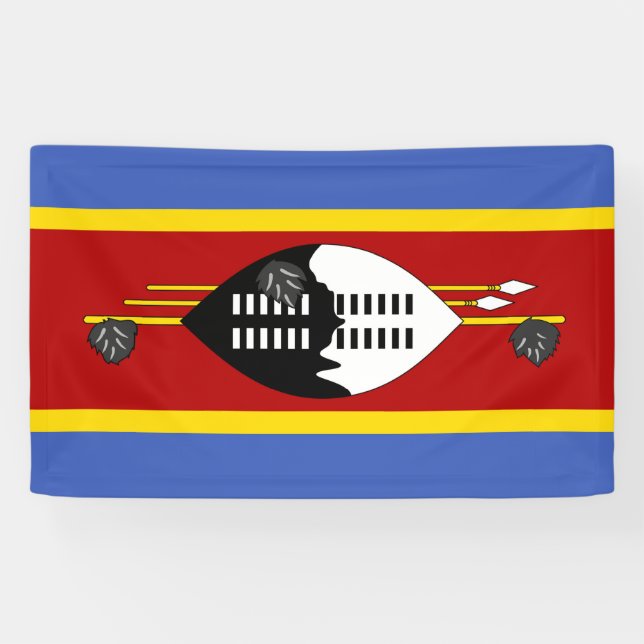 Lona Bandera de Eswatini (Horizontal)