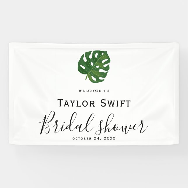 Lona Bandera de Fiesta de Despedida de Soltera de Palma (Horizontal)