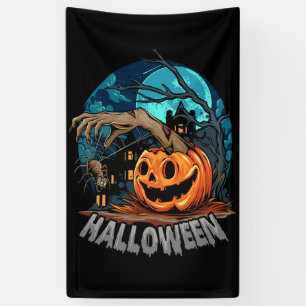 Lona Bandera de fiesta de Halloween