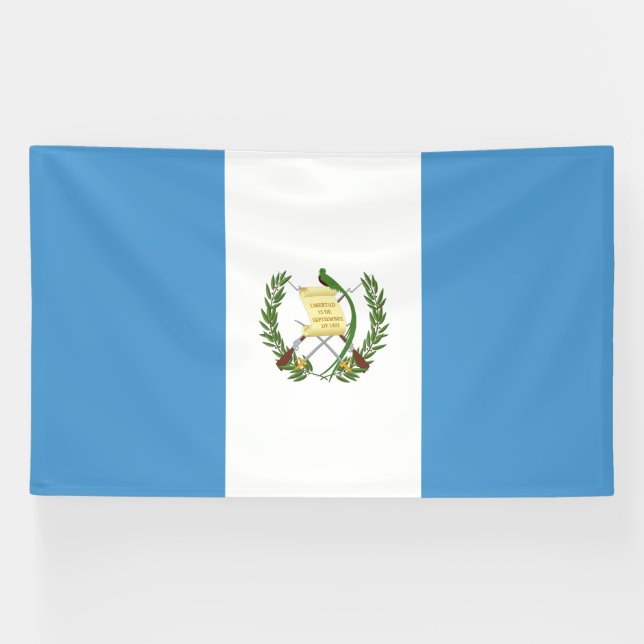 Lona Bandera de Guatemala (Horizontal)