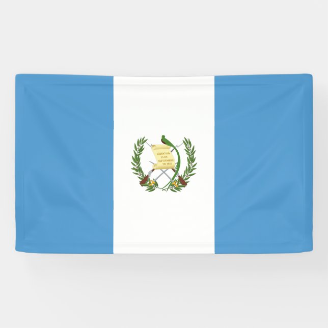 Lona Bandera de Guatemala (Horizontal)