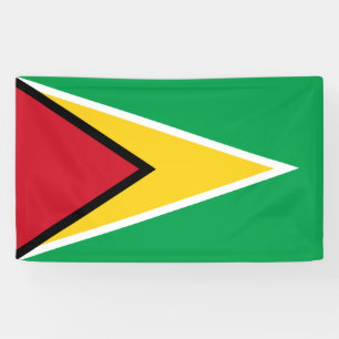 Lona Bandera de Guyana