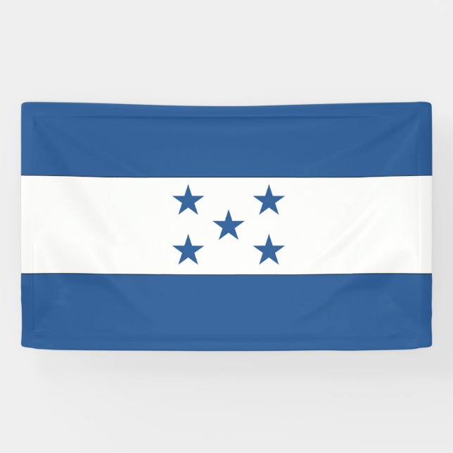 Lona Bandera de Honduras (Horizontal)
