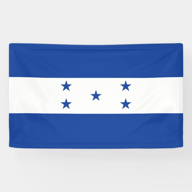 Lona Bandera de Honduras (Horizontal)