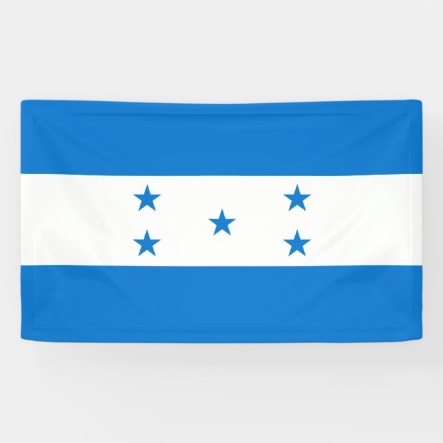 Lona Bandera de Honduras  (Horizontal)