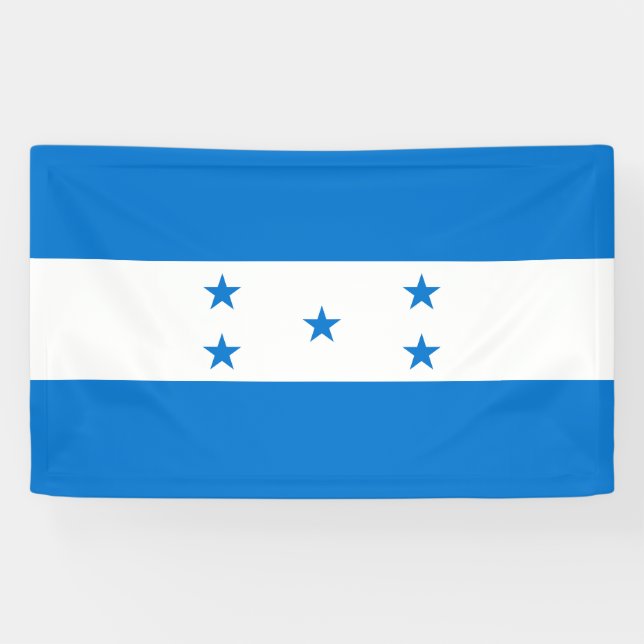 Lona Bandera de Honduras (Horizontal)
