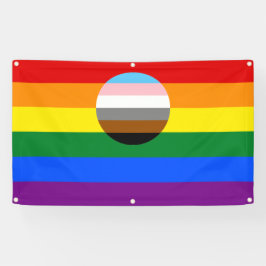 Lona Bandera de inclusión del orgullo gay