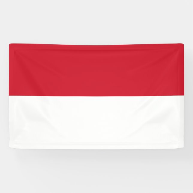 Lona Bandera de Indonesia (Horizontal)