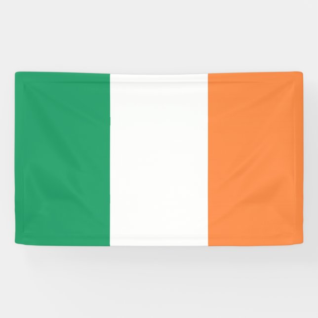 Lona Bandera de Irlanda (Horizontal)