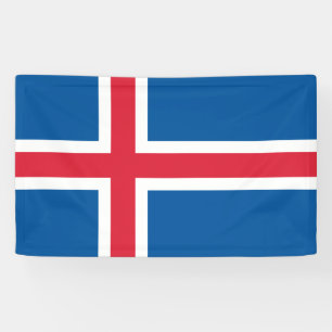 Lona Bandera de Islandia