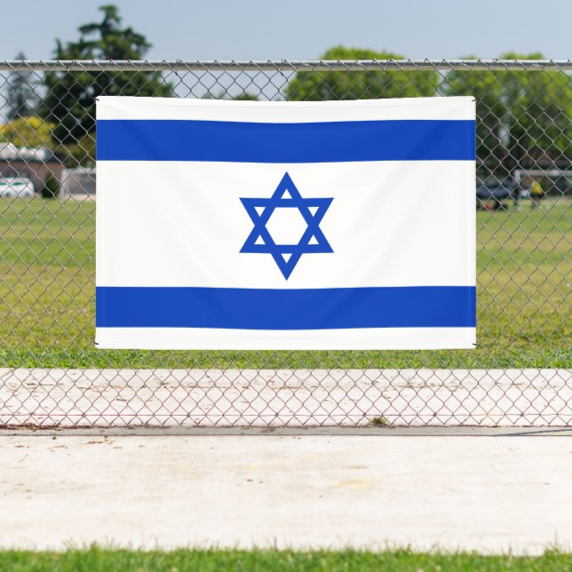 Lona Bandera de Israel (in situ)