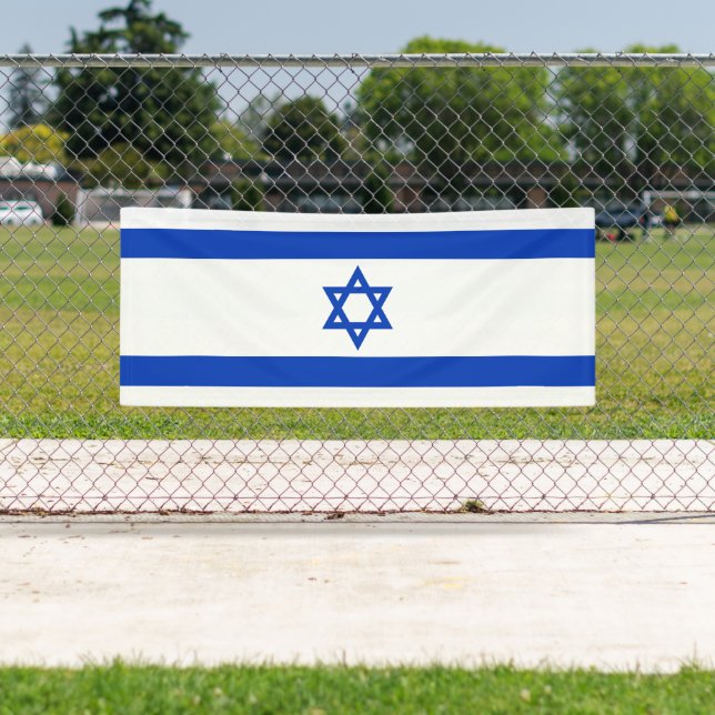 Lona Bandera de Israel (In situ)