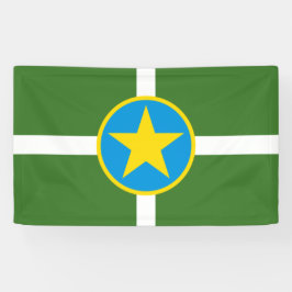 Lona Bandera de Jackson (Misisipi)