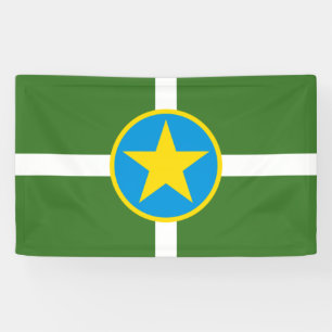 Lona Bandera de Jackson (Misisipi)