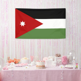Lona Bandera de Jordania