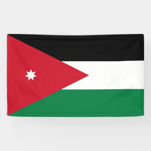 Lona Bandera de Jordania