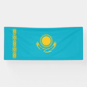 Lona Bandera de Kazajistán