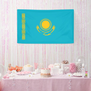 Lona Bandera de Kazajistán