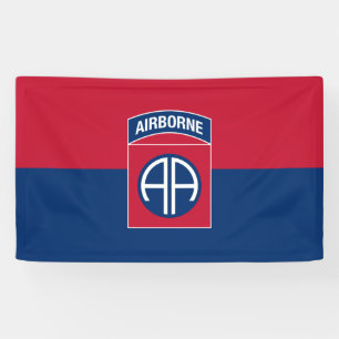 Lona Bandera de la 82ª División Aerotransportada Vetera