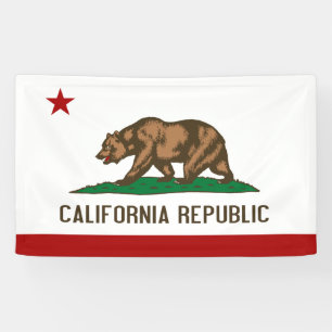 Lona Bandera de la BANDERA CALIFORNIA -