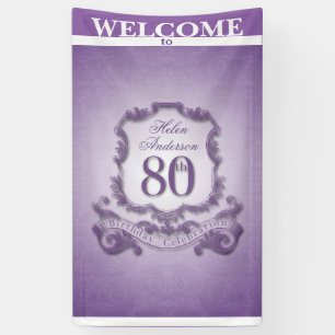 Lona Bandera de la celebración del cumpleaños del mar