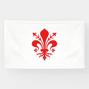 Lona Bandera de la ciudad de Florencia Símbolo de Itali