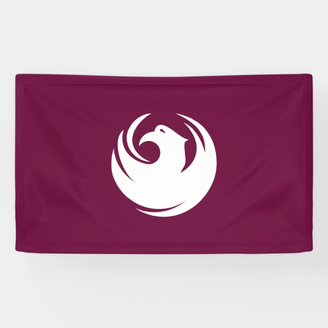 Lona Bandera de la ciudad de Phoenix (Arizona) (Horizontal)