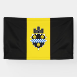 Lona Bandera de la ciudad de Pittsburgh (Pensilvania)