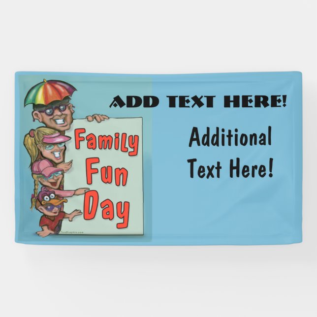 Lona Bandera de la comida campestre (Horizontal)