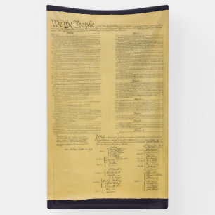 Lona bandera de la Constitución de EE. UU.