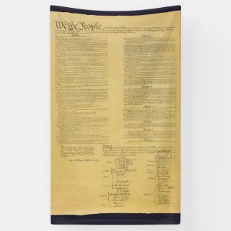 Lona bandera de la Constitución de EE. UU.