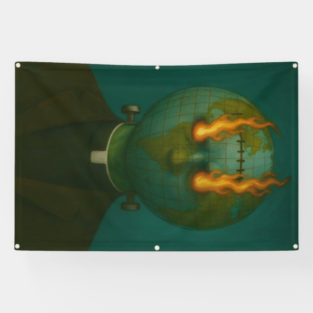 Lona Bandera de la CREENCIA (Horizontal)