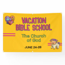 Bandera de la Iglesia de la Escuela Bíblica de Vac