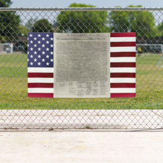 Lona Bandera de la Independencia de la Declaración Amer