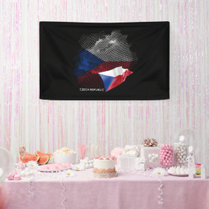 Lona bandera de la República Checa