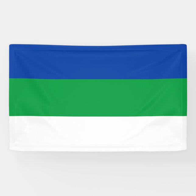 Lona Bandera de la República de Komi (Horizontal)