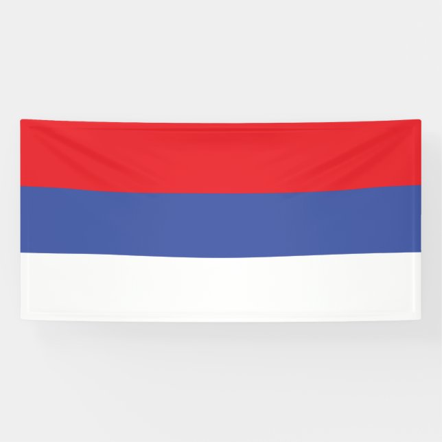 Lona Bandera de la República Srpska (Horizontal)