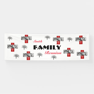 LONA BANDERA DE LA REUNIÓN DE FAMILIA DE SMITH