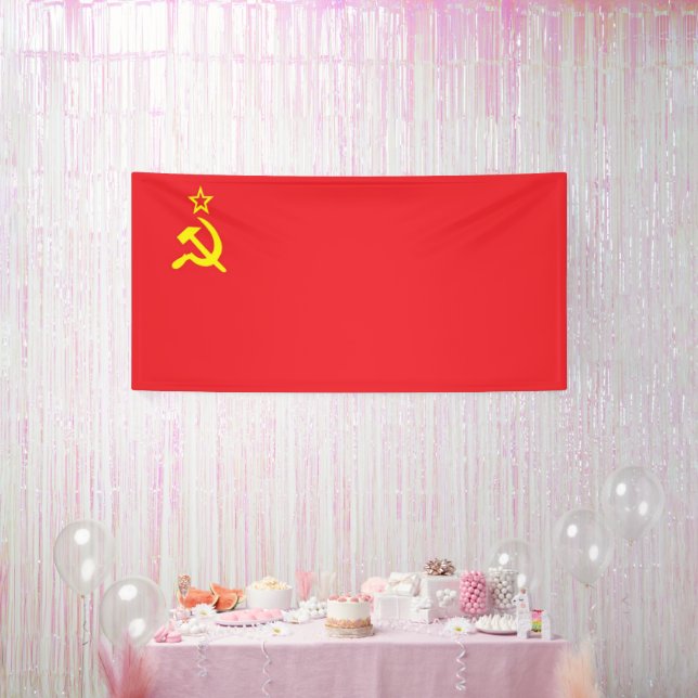 Lona bandera de la URSS (Fiesta)