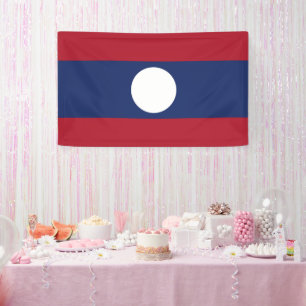 Lona Bandera de Laos
