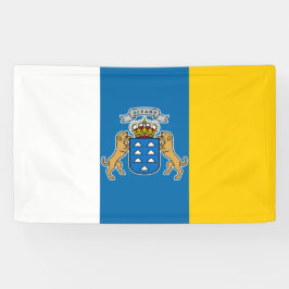 Lona Bandera de las Islas Canarias (Canarias) (Canarias