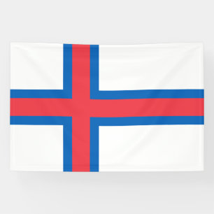 Lona Bandera de las Islas Feroe