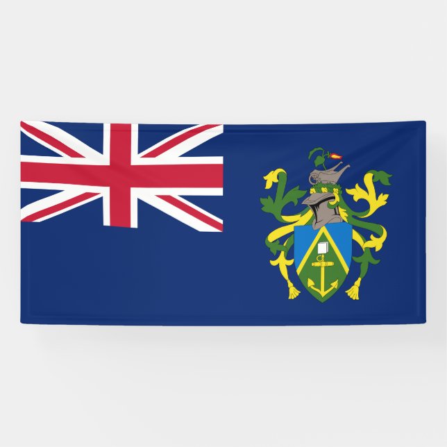Lona Bandera de las Islas Pitcairn (Horizontal)