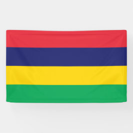 Lona Bandera de Mauricio