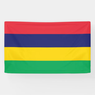 Lona Bandera de Mauricio
