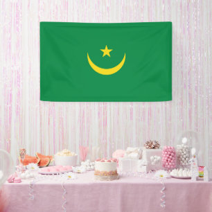 Lona Bandera de Mauritania